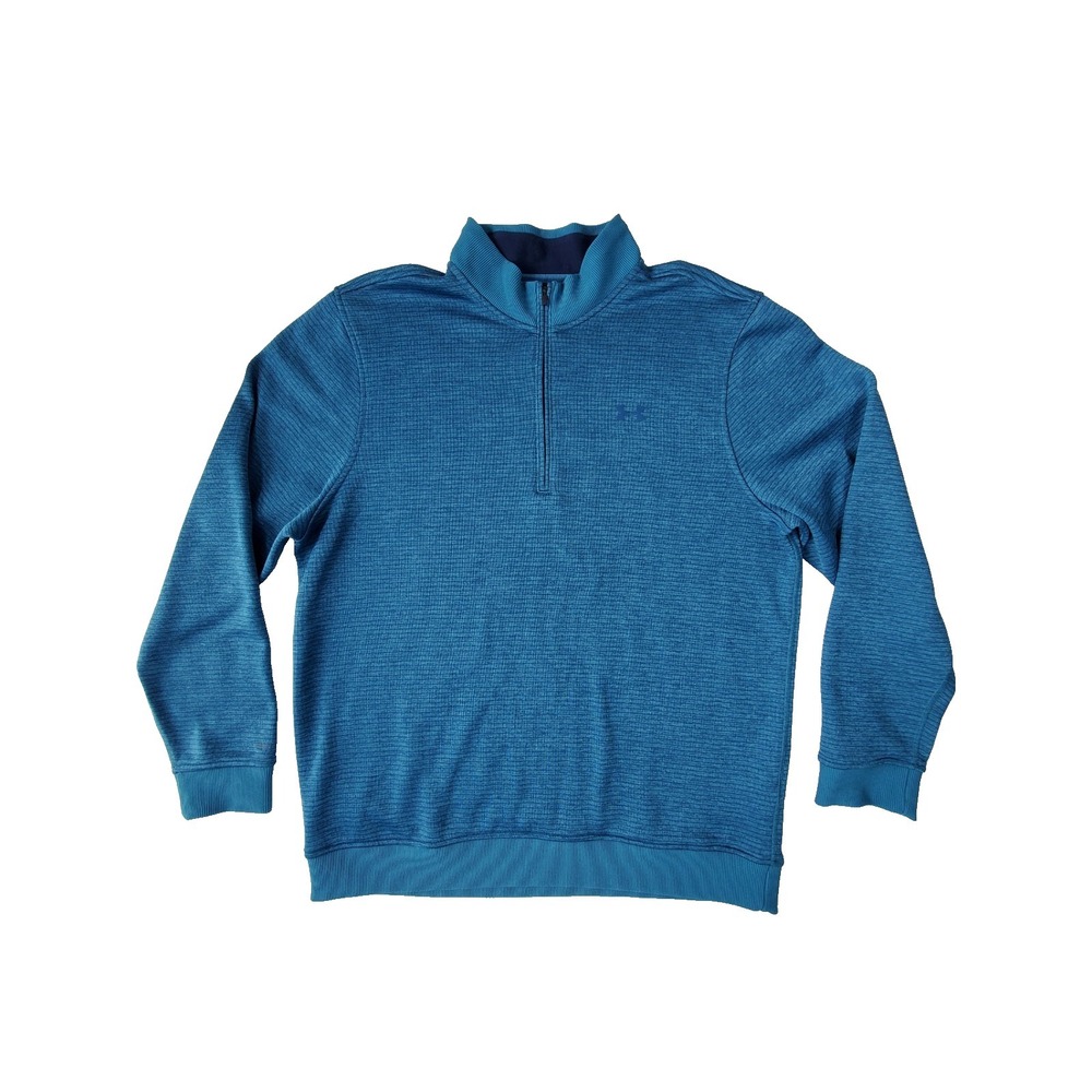 Under Armour ColdGear Storm Teal 1/4 Zip Pullover Men's XL‎